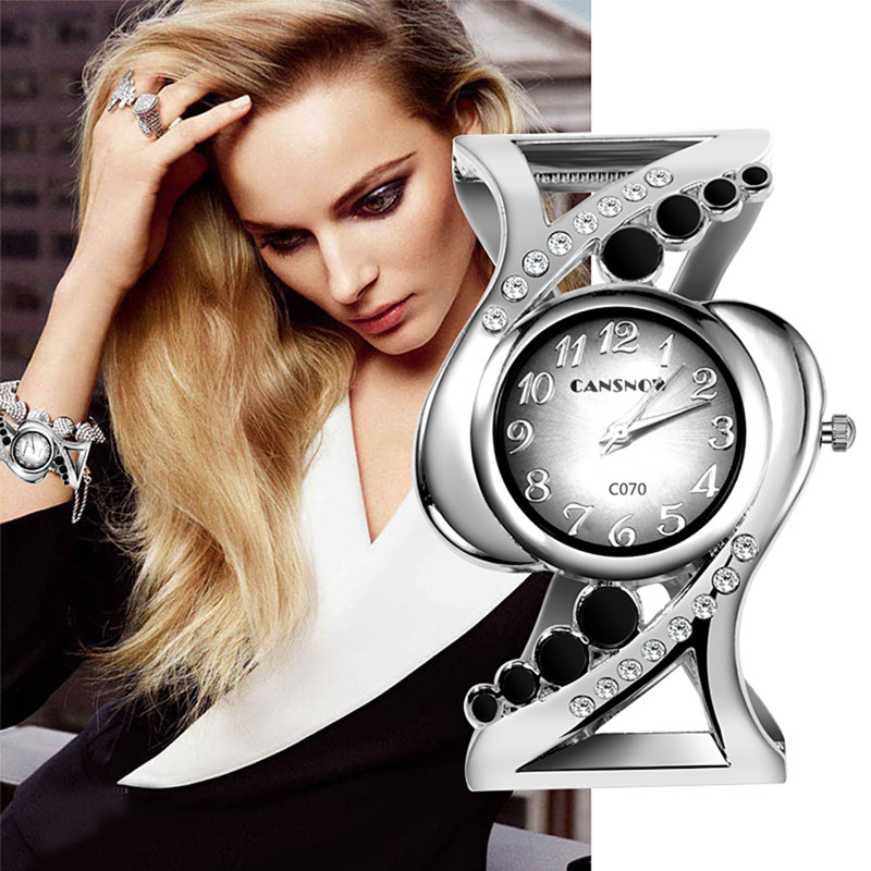 Women Bangle Wristwatch Crysta - Luxury Watch Diamond recension och pris
