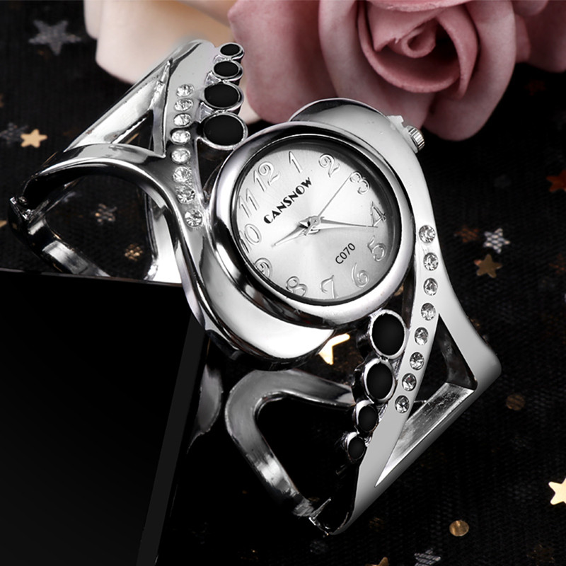 Women Bangle Wristwatch Crysta - Luxury Watch Diamond recension och pris