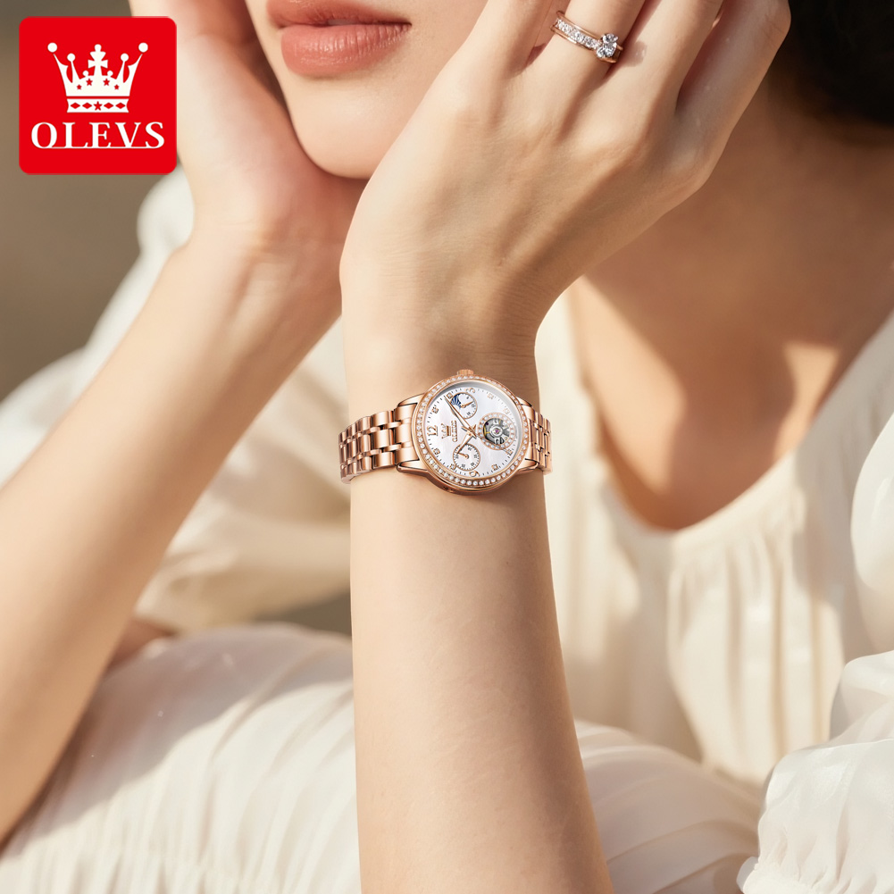 OLEVS Women's Watches Top Bran - Luxury Watch Hand recension och pris