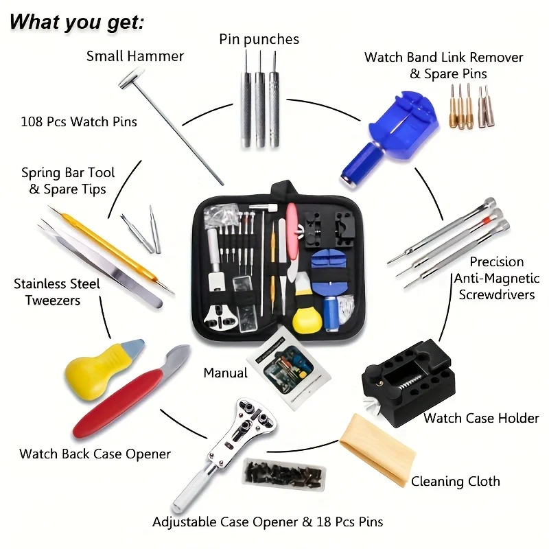 147pcs/set Watchmaker Watch Re - Luxury Watch Repair recension och pris