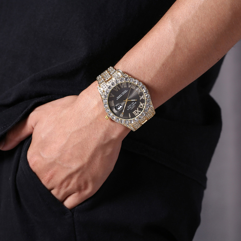 Men Quartz Watch Luxury Steel  - Luxury Watch Winder recension och pris