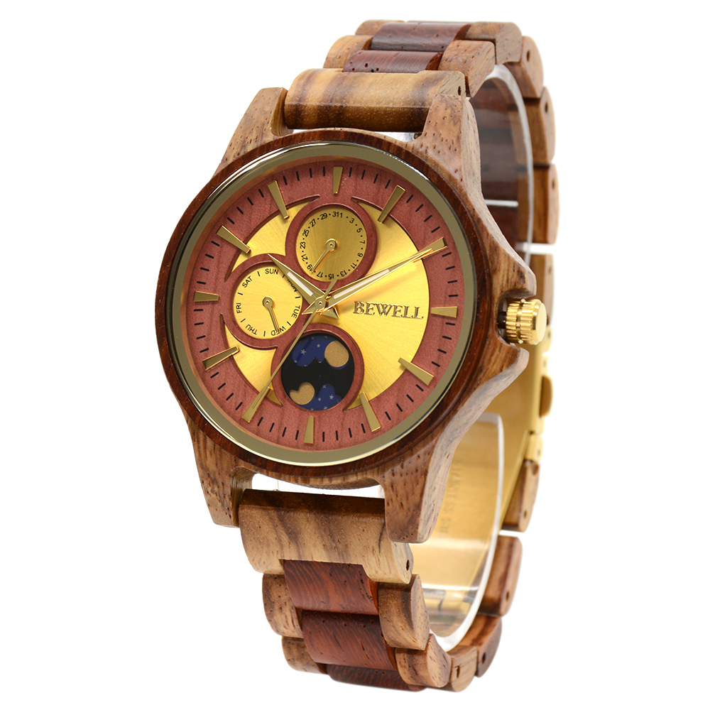 Wooden Watch for Men Husband C - Luxury Watch Engraving recension och pris