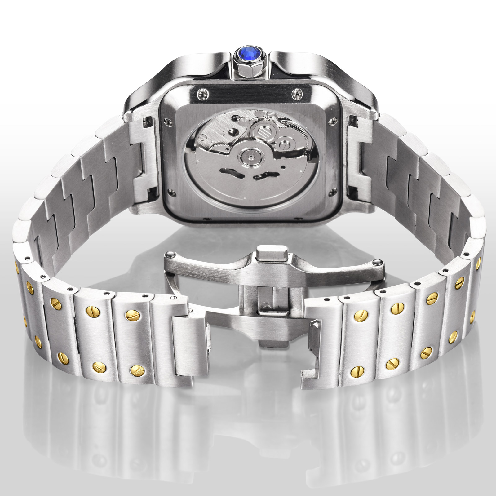 MACARLON Square Men's Automati - Luxury Watch In China recension och pris