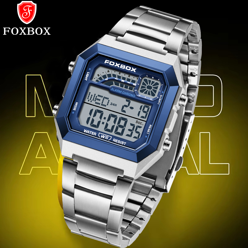 FOXBOX Fashion Luxury Digital  - Luxury Watch Hand recension och pris
