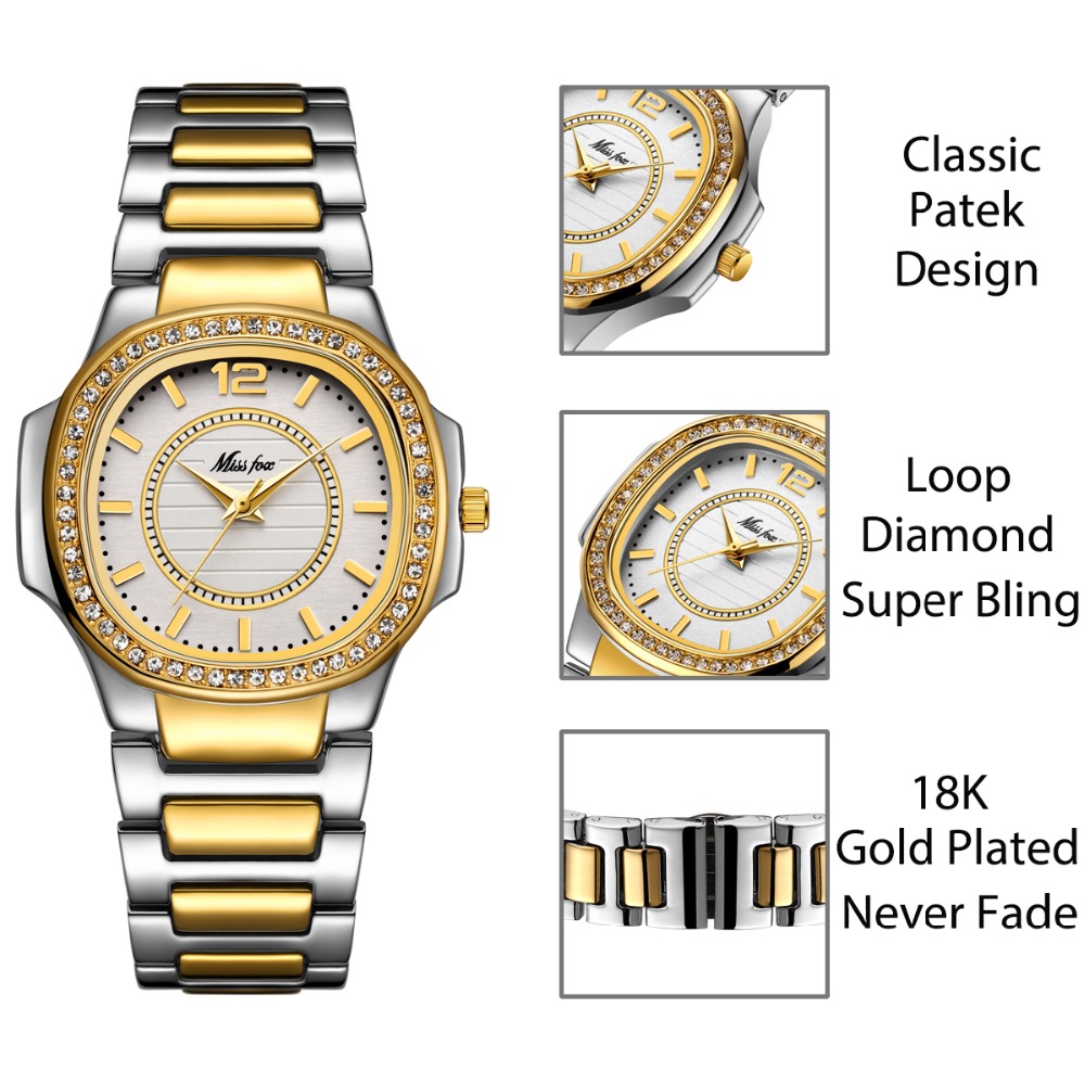 Women Watches Designer Brand L - Luxury Watch Diamond recension och pris