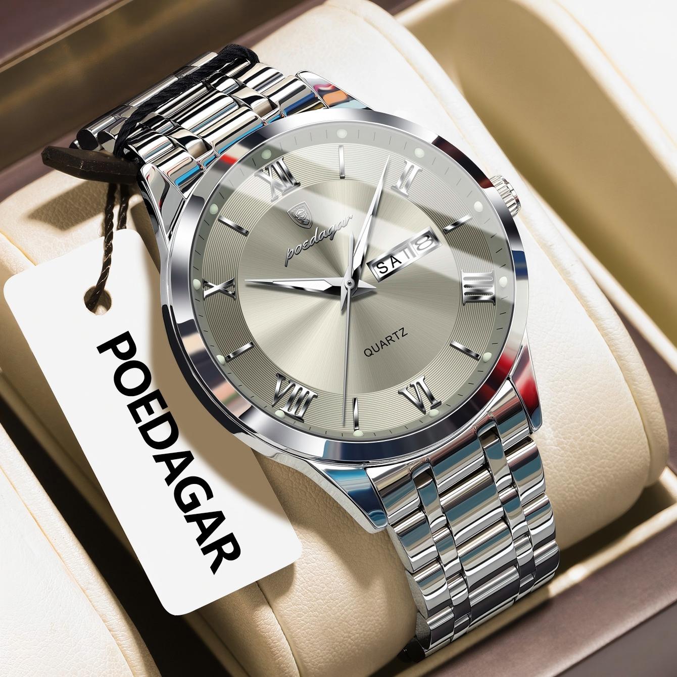 POEDAGAR Fashion Luxury Men Wr - Luxury Watch Longines recension och pris