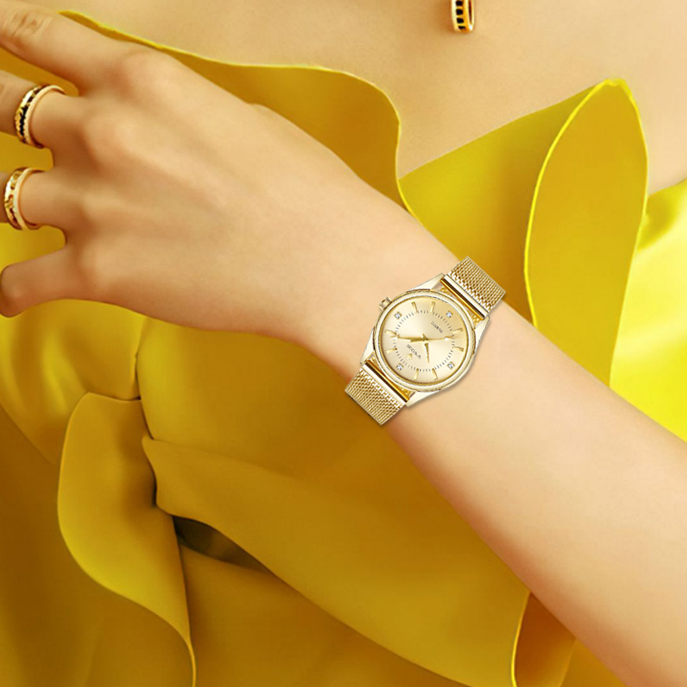 WWOOR Luxury Brand Dress Gold  - Luxury Watch Brand For Women recension och pris