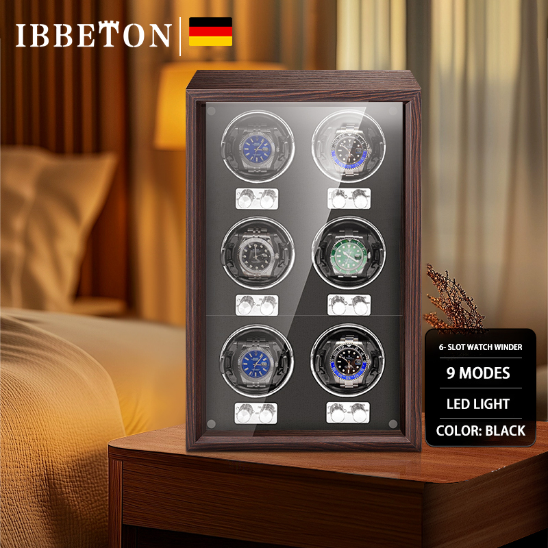 IBBETON Luxury Brand Wood Watc - Luxury Watch Collection Box recension och pris