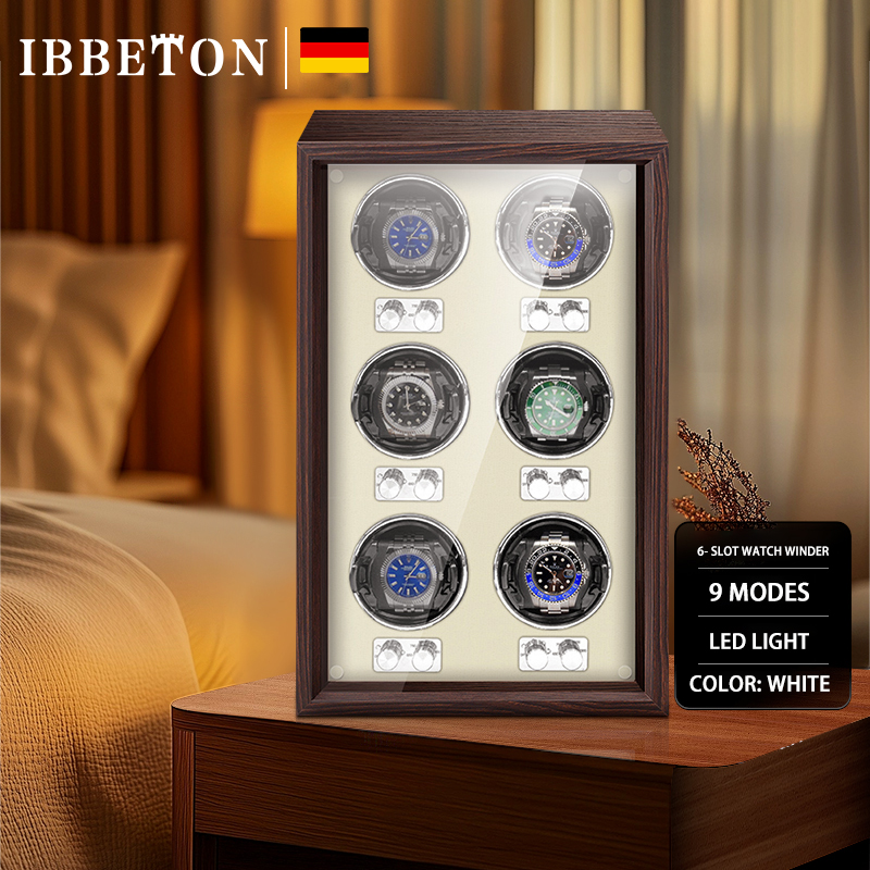 IBBETON Luxury Brand Wood Watc - Luxury Watch Collection Box recension och pris