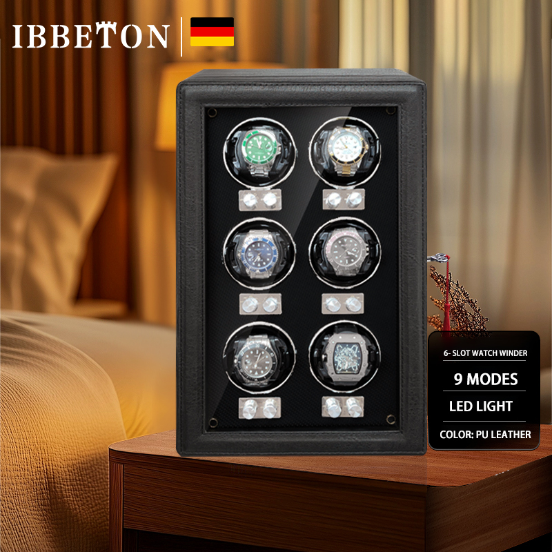 IBBETON Luxury Brand Wood Watc - Luxury Watch Collection Box recension och pris