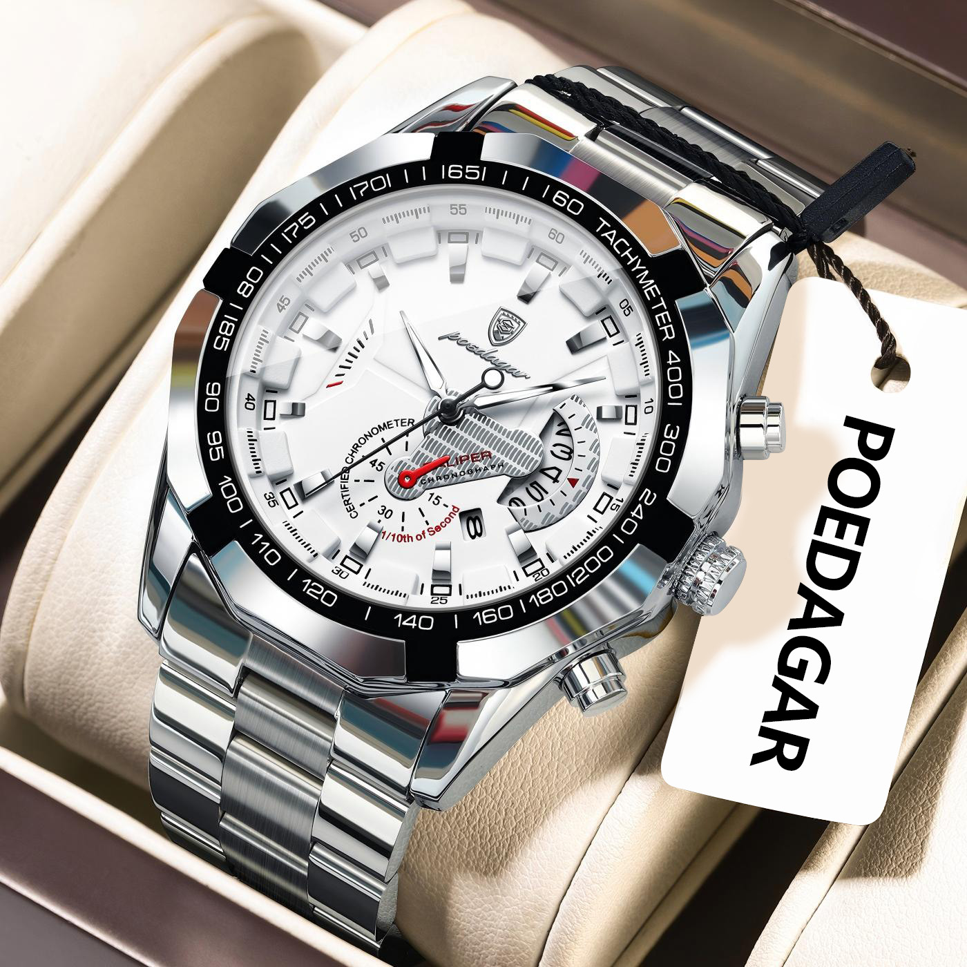 POEDAGAR Luxury Brand Man Watc - Luxury Watch Longines recension och pris