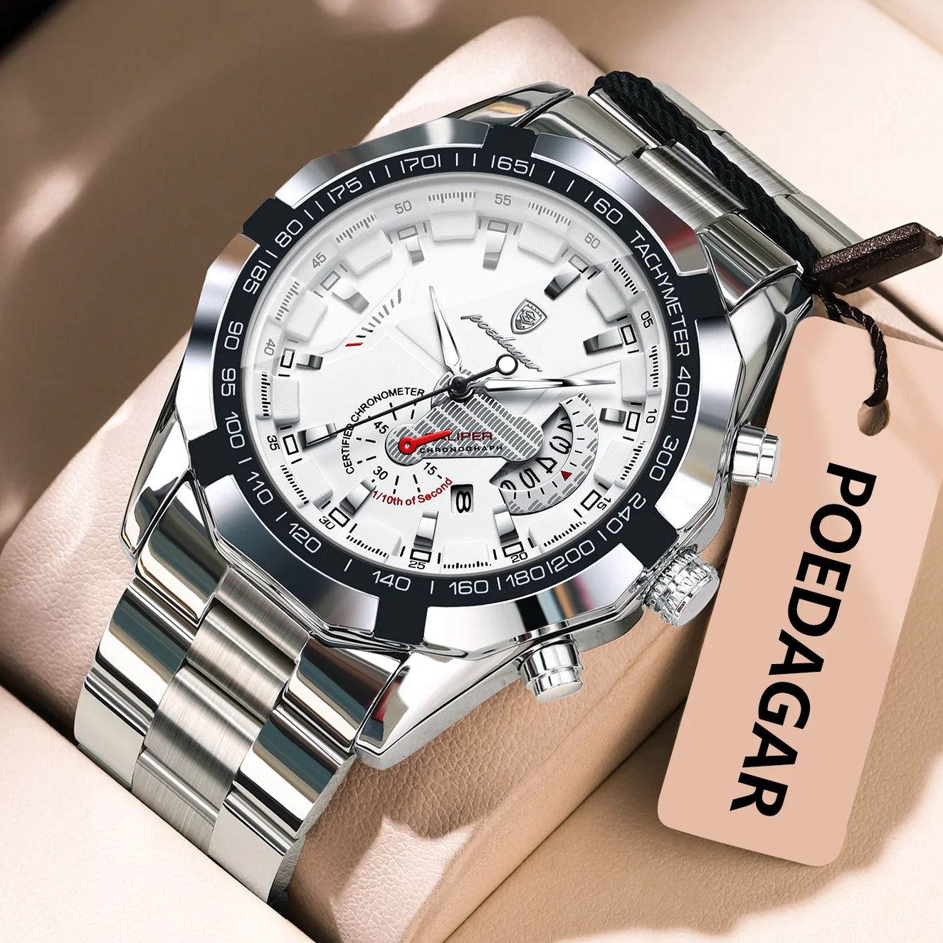 POEDAGAR Luxury Brand Man Watc - Luxury Watch Longines recension och pris