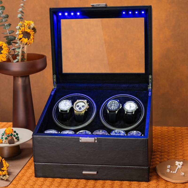 Rotating Watch Winder Mechanic - Luxury Watch Winder Box recension och pris