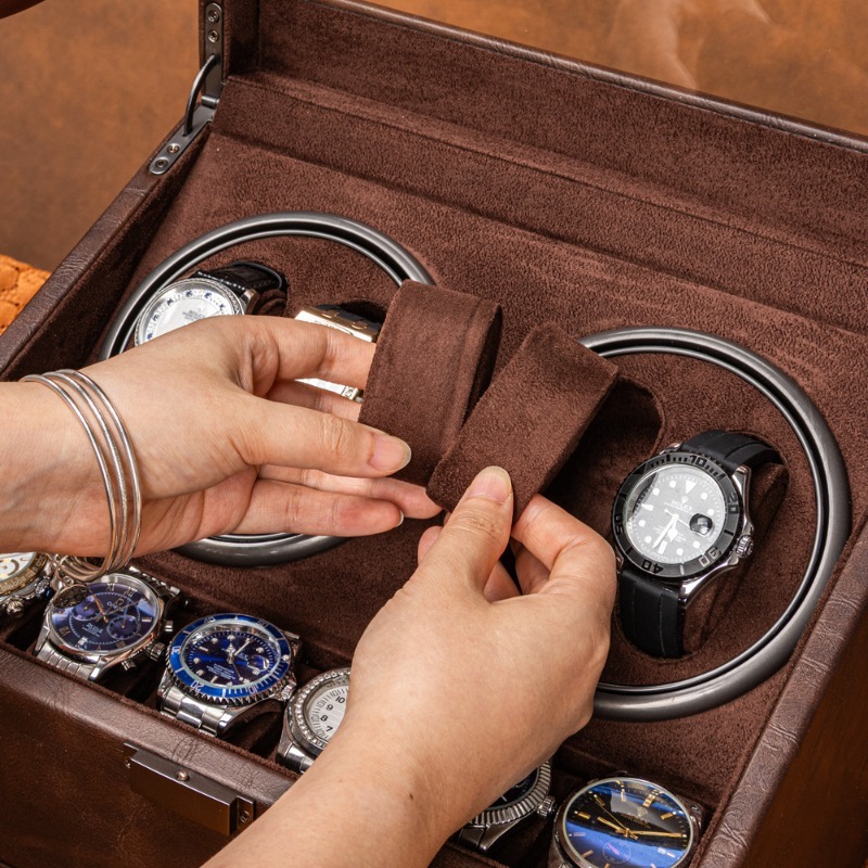 Rotating Watch Winder Mechanic - Luxury Watch Winder Box recension och pris