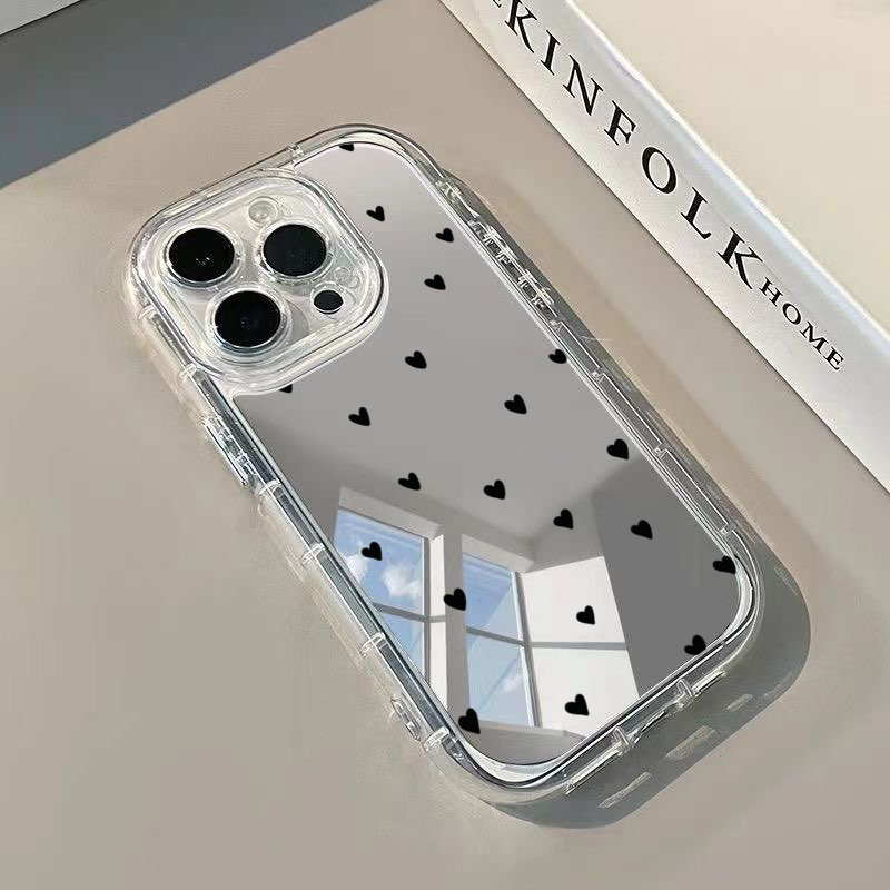 Full Screen Heart Pattern Phon - Luxury Watch Case recension och pris