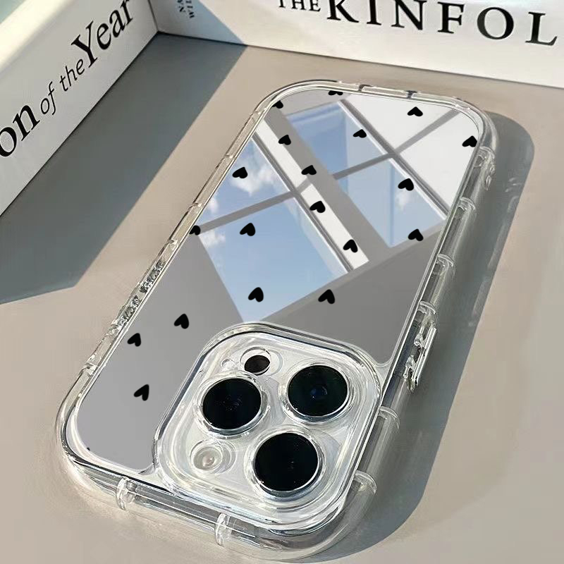 Full Screen Heart Pattern Phon - Luxury Watch Case recension och pris