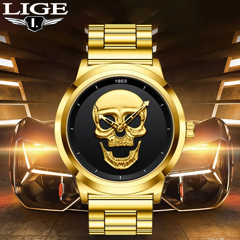 LIGE Top Luxury Brand  Quartz  - Luxury Watch Collection Box recension och pris