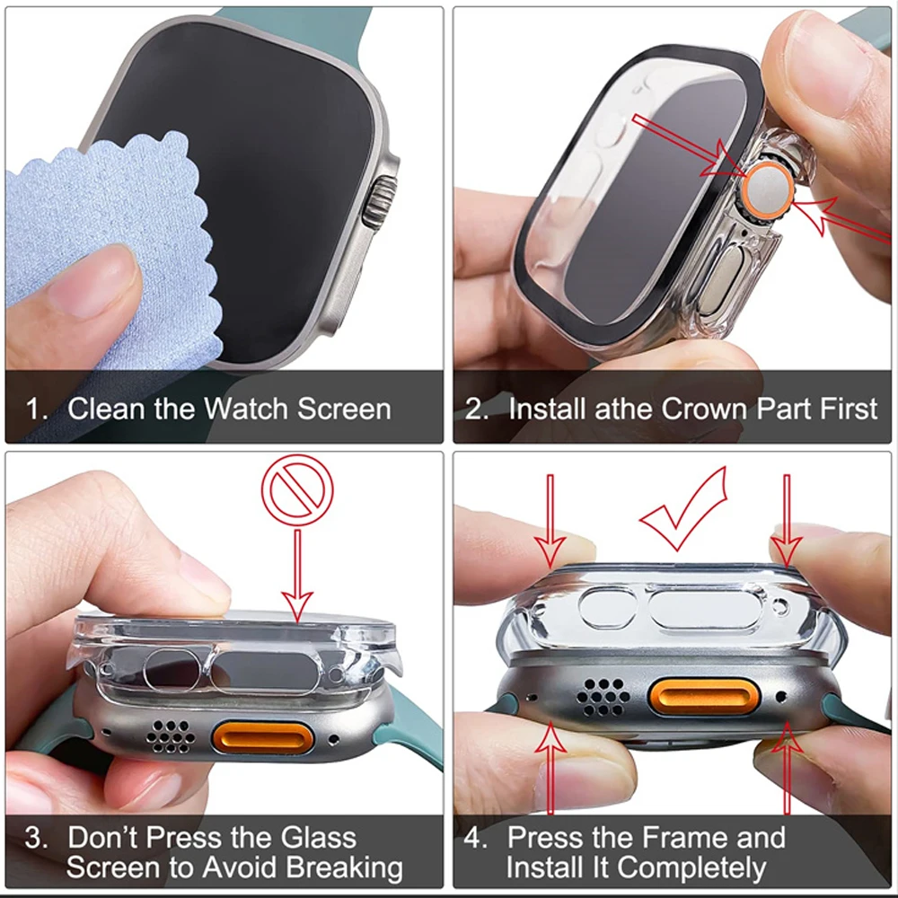 Glass+case For Apple Watch Ult - Luxury Watch Winder recension och pris